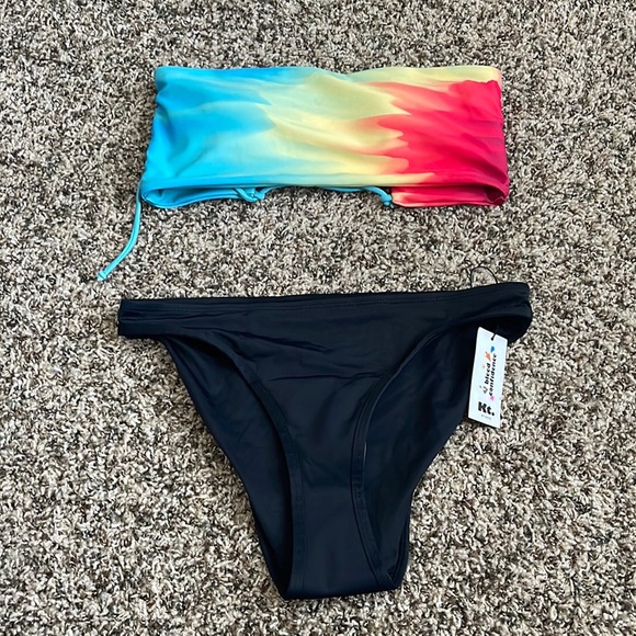 knix Swim Knix Kt Teen Period Proof Bikini Swim Bottom Black Nwt S